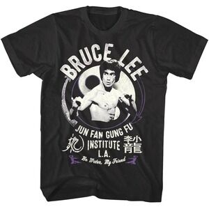 Bruce Lee Yin Yang Jun Fan Gung Fu T Shirt